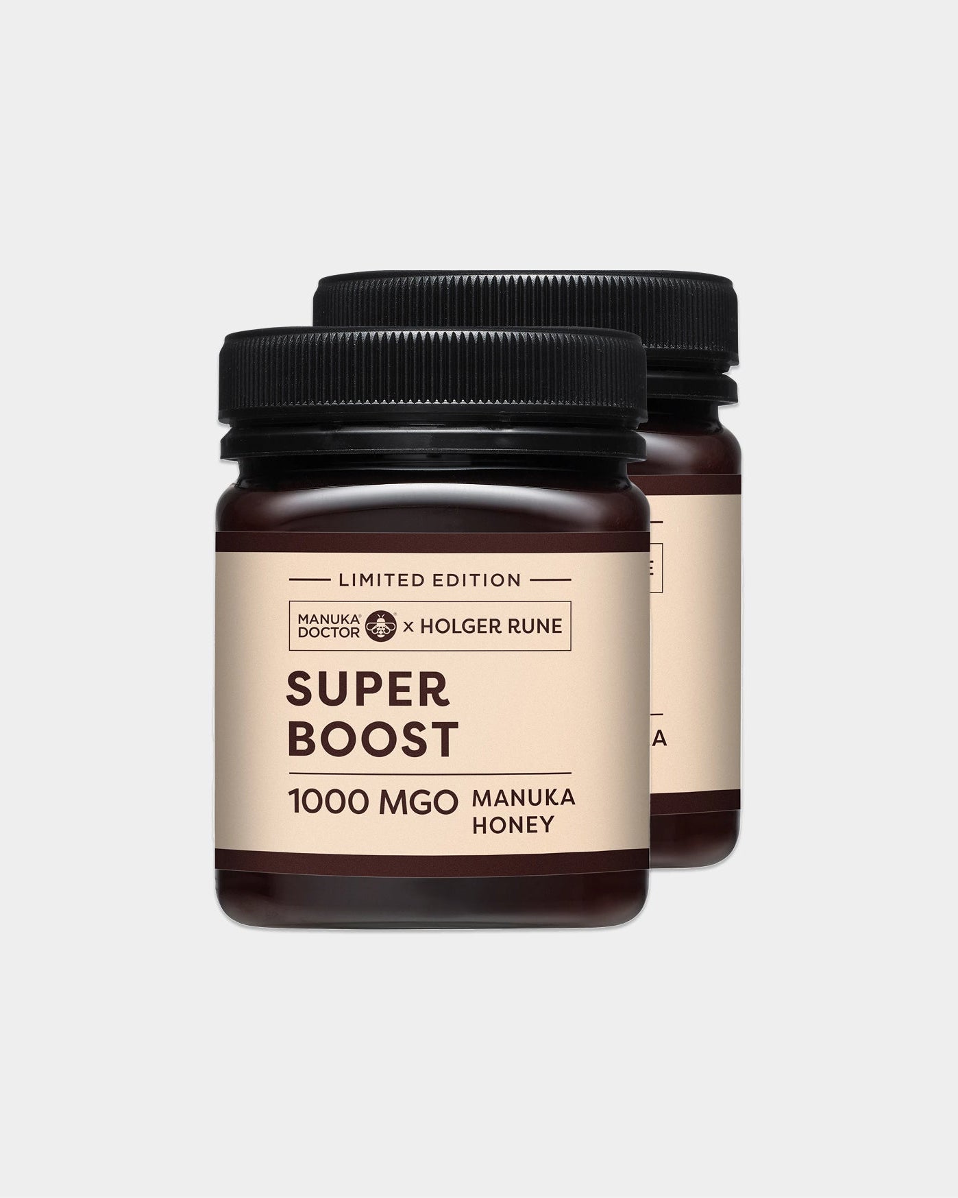 2-pack of 2 Super Boost certified performance Manuka, 1000 MGO