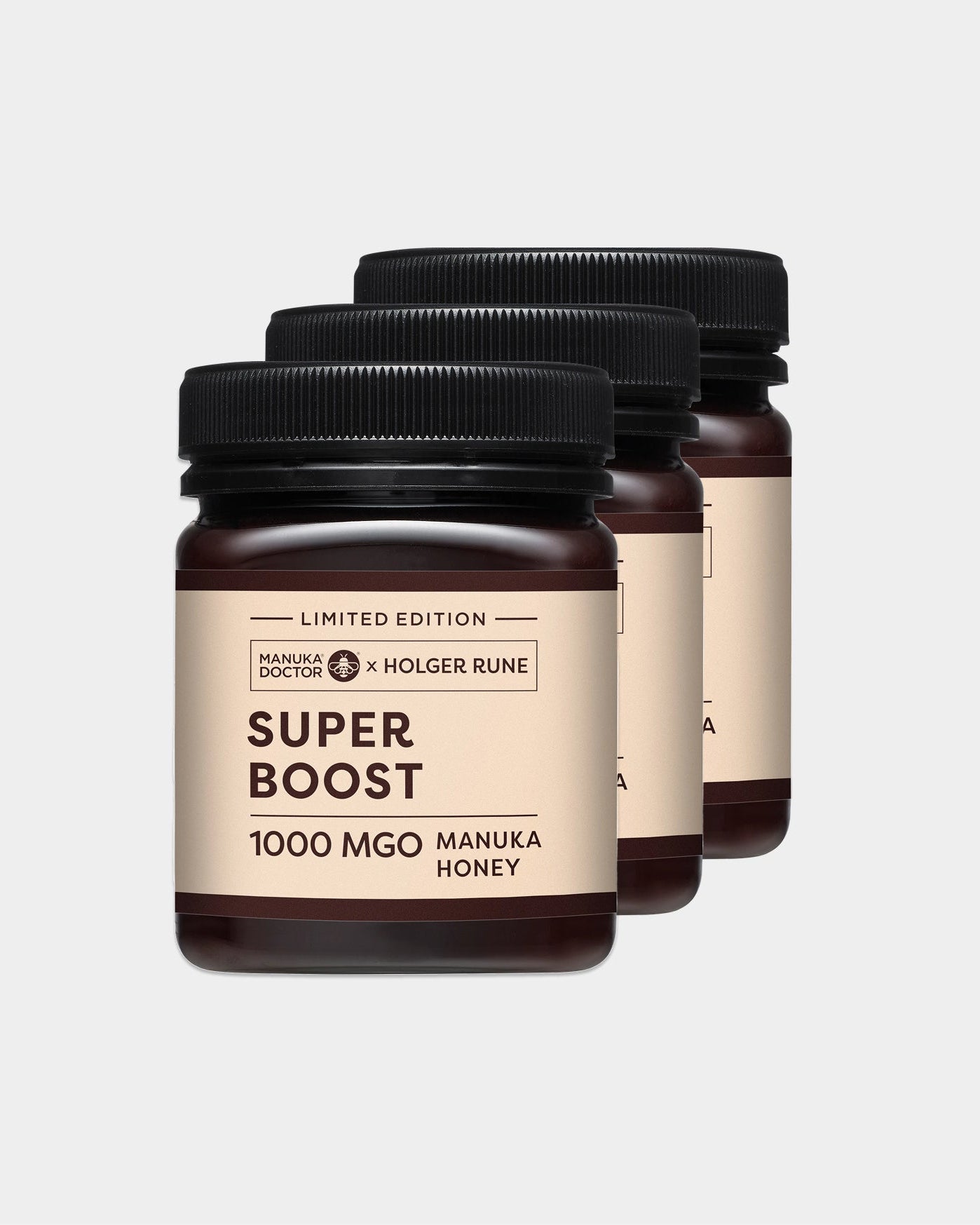 3-pack of 3 Super Boost Certified Performance Manuka, 1000 MGO