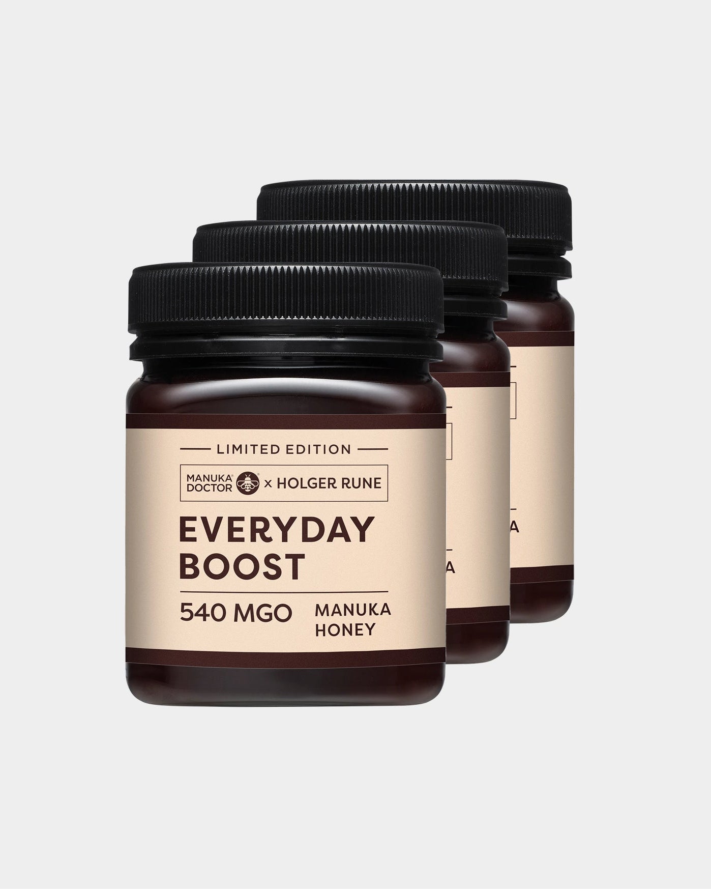 3-pack of 3 Everyday Boost Certified Manuka Honey, 540 MGO