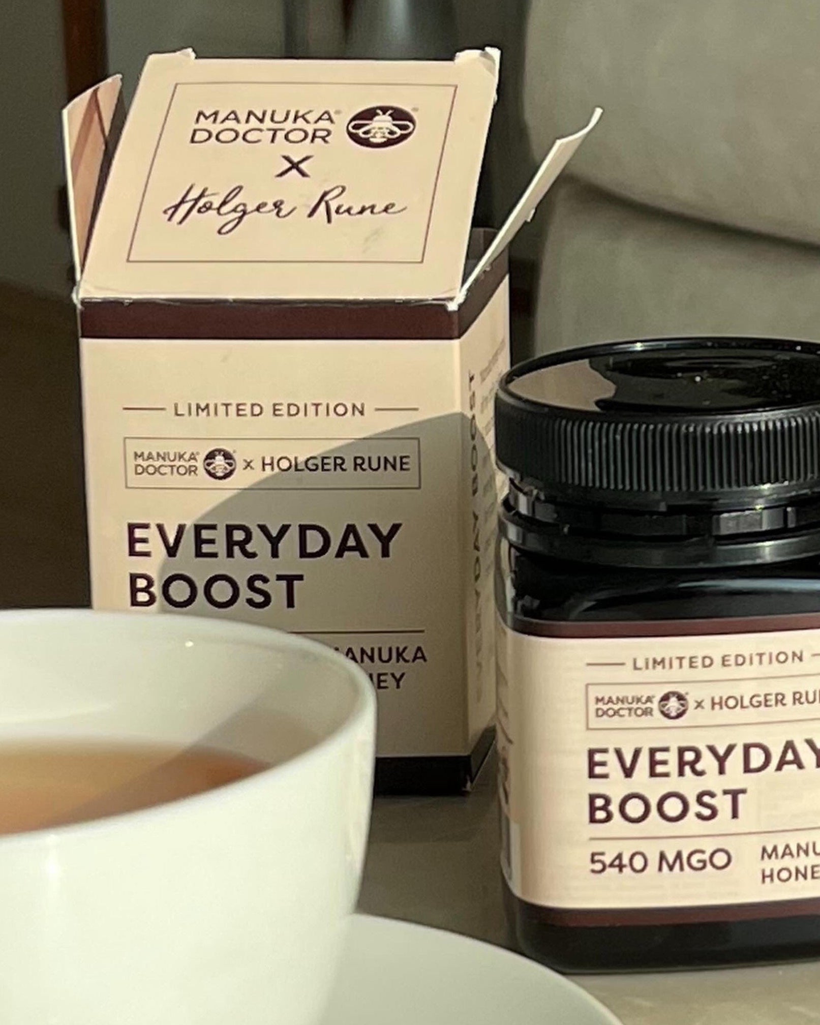 Manuka Everyday Boost 540 MGO, certificeret Manuka honning, 250 g/glas