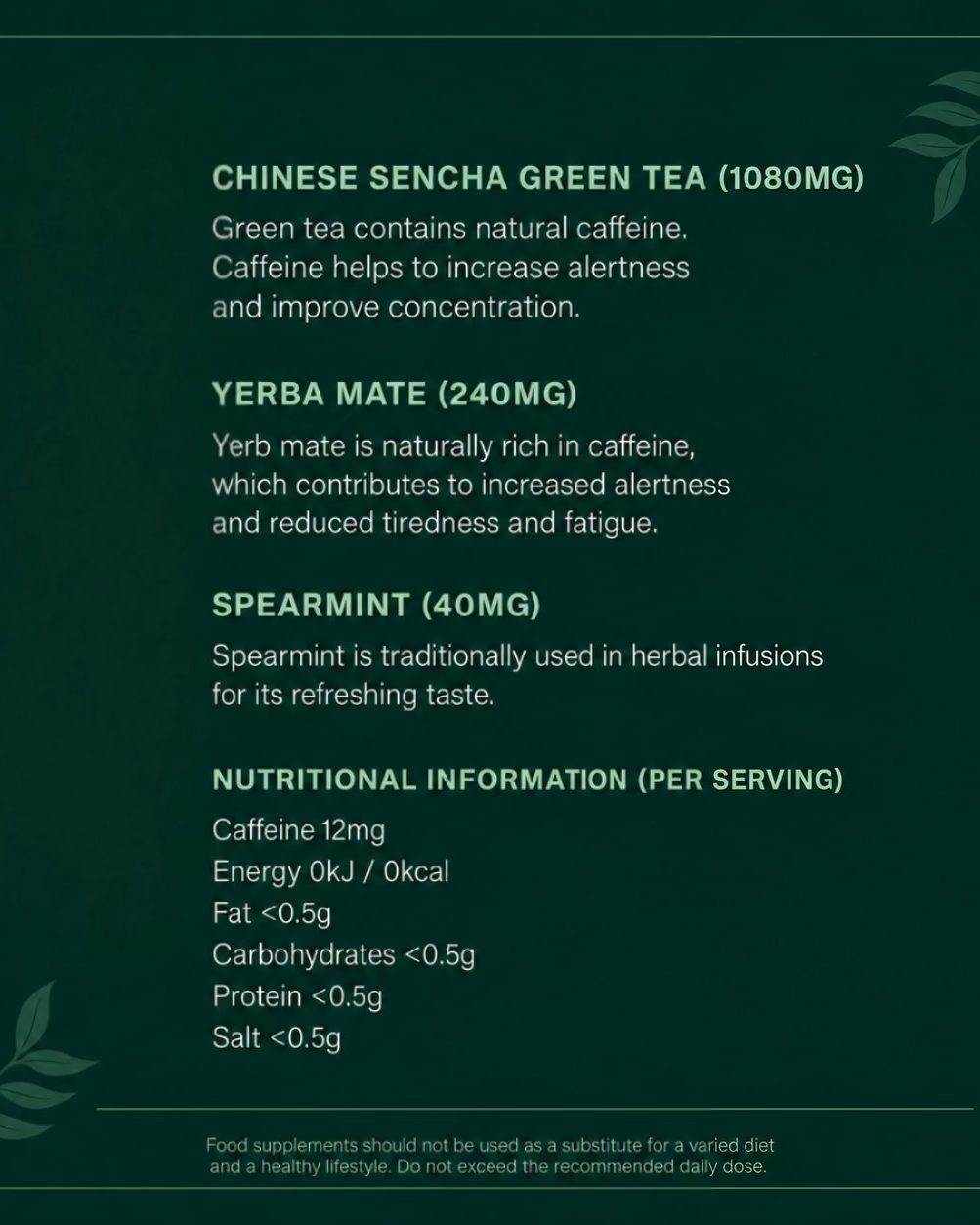 Pre-Tea, 30 bags
