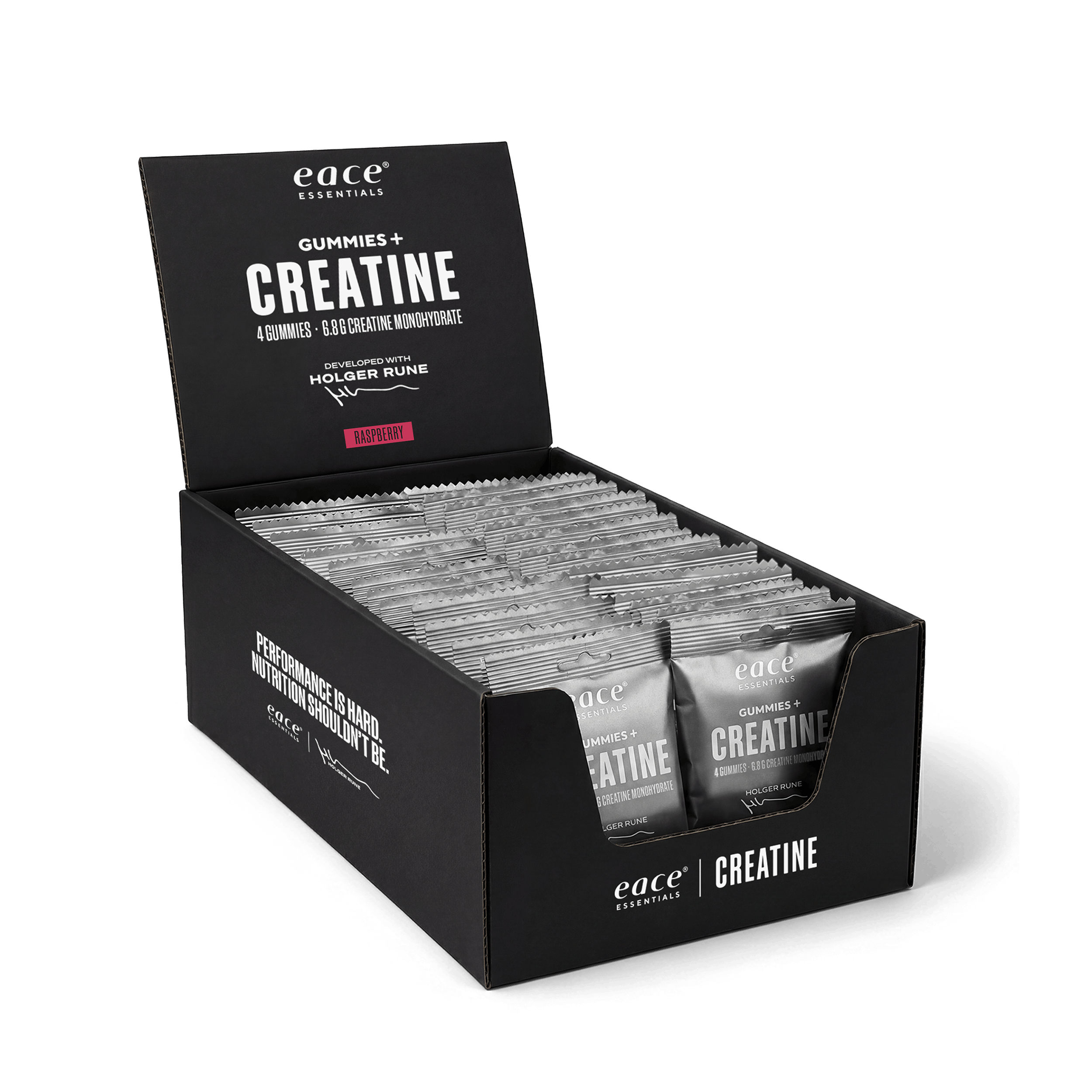 Gummies+ Creatine (Raspberry) (30 pack)