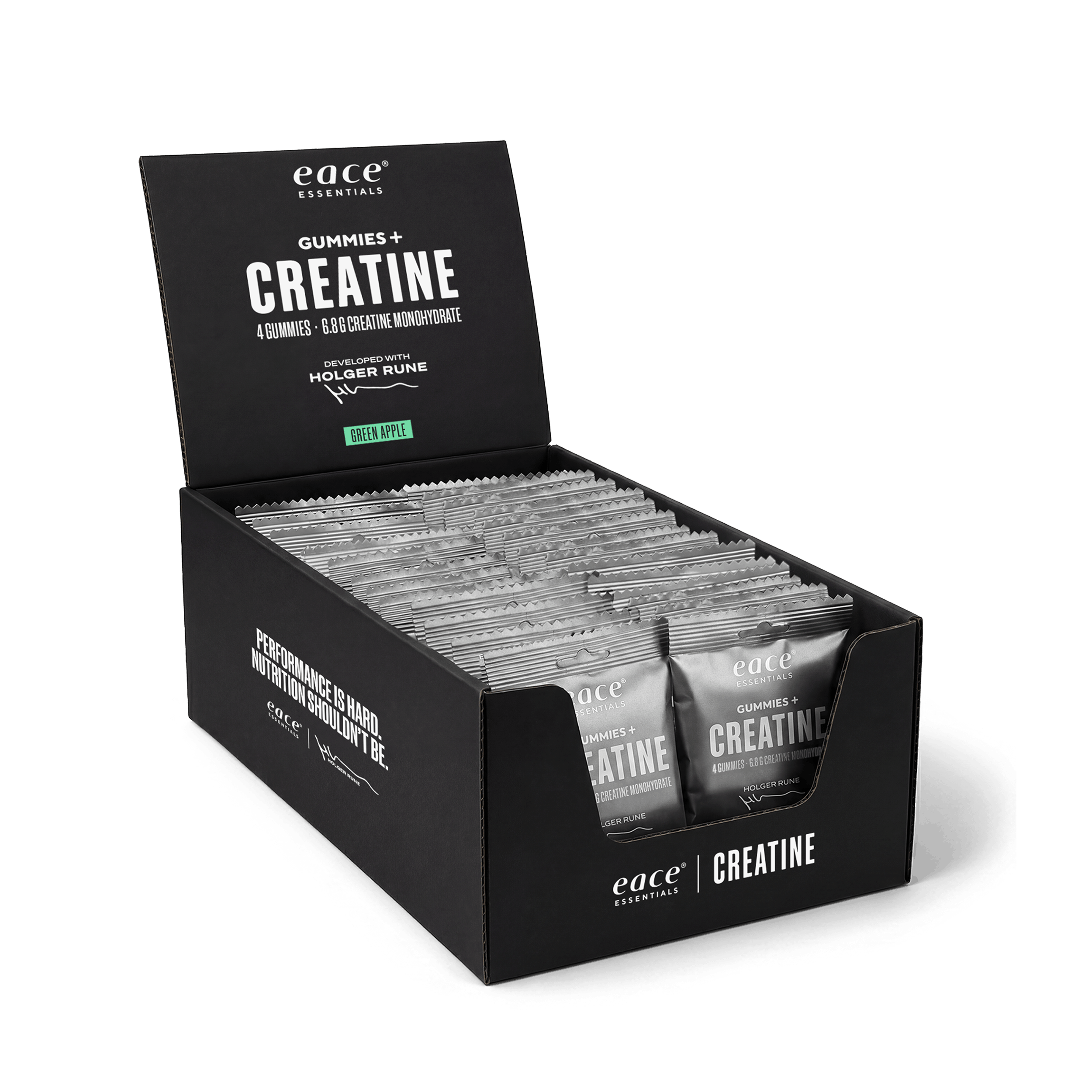 Gummies+ Creatine (Green Apple) (30 pack)