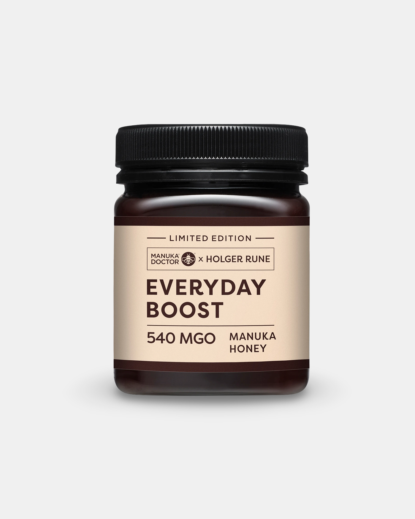 Everyday Boost certified Manuka honey, 540 MGO, 250 g/jar