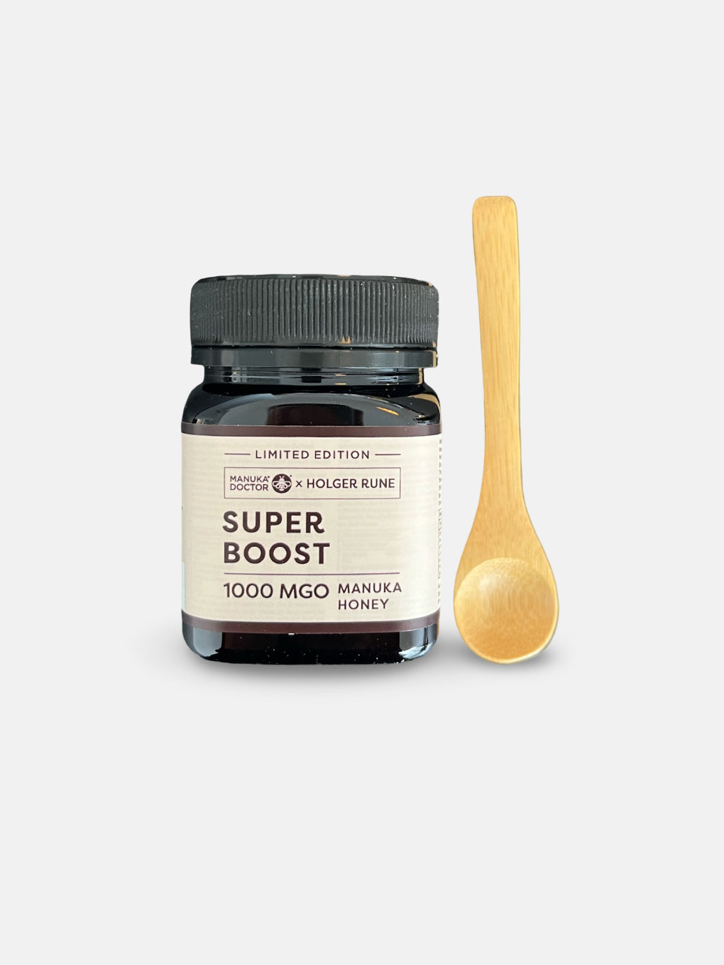 Manuka honey bamboo spoon