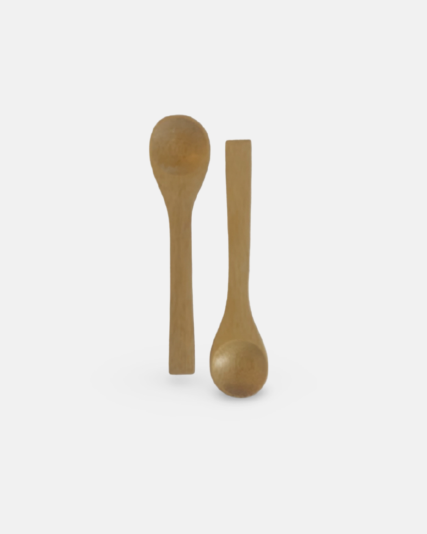 Manuka honey bamboo spoon x 2
